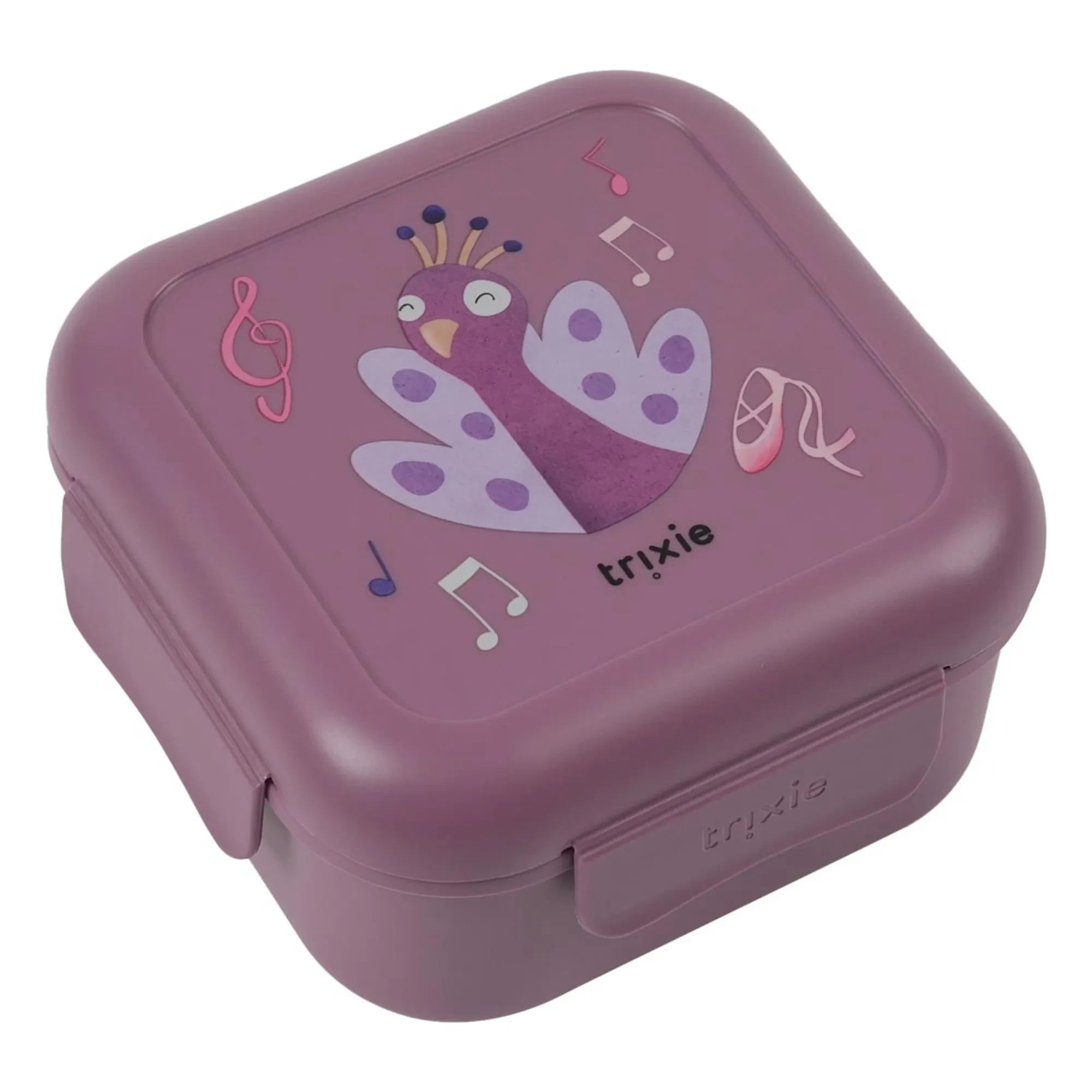 Trixie - Ballerina Lunch Box Clip Mrs. Peacock | Purple