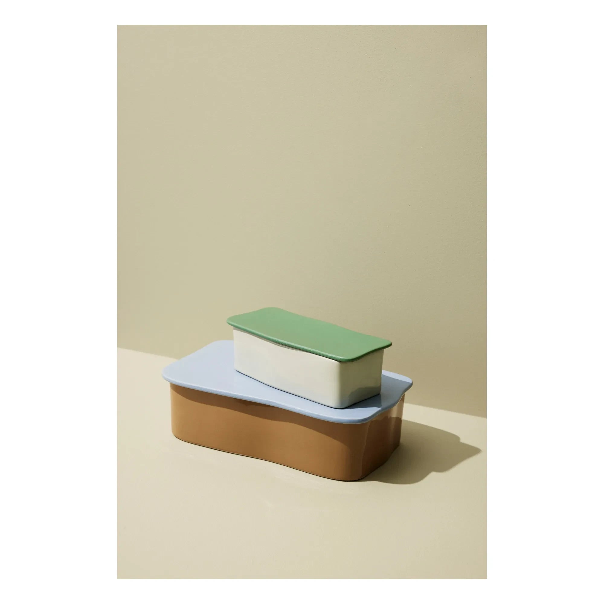 Hübsch - Amare Storage Box | Light Blue