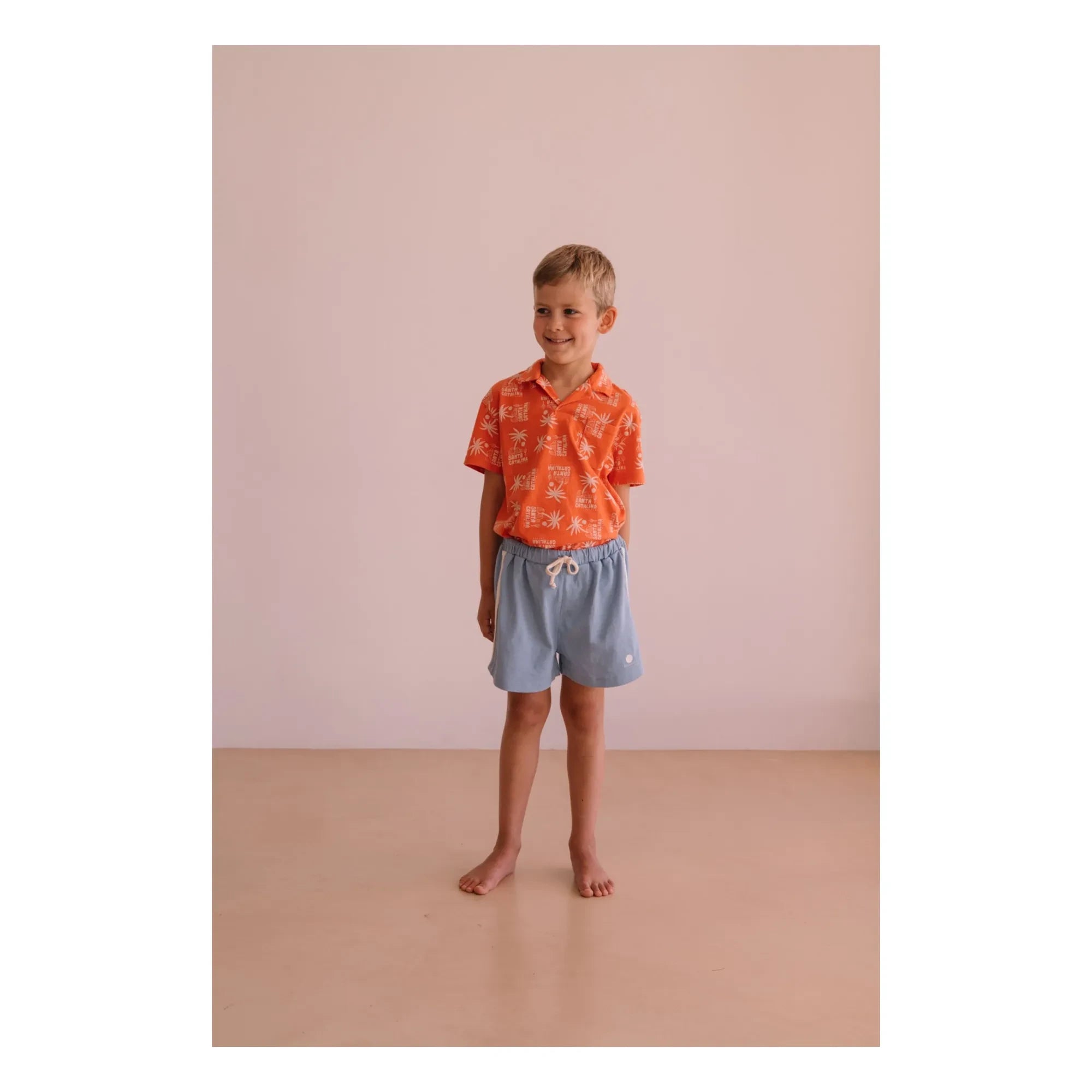 We Are Kids - Marlow Organic Cotton Shorts | Light Blue