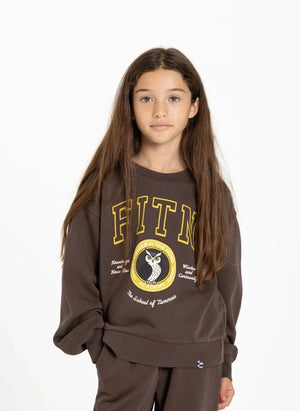 Finger in the nose - Alma Sweatshirt | Brown