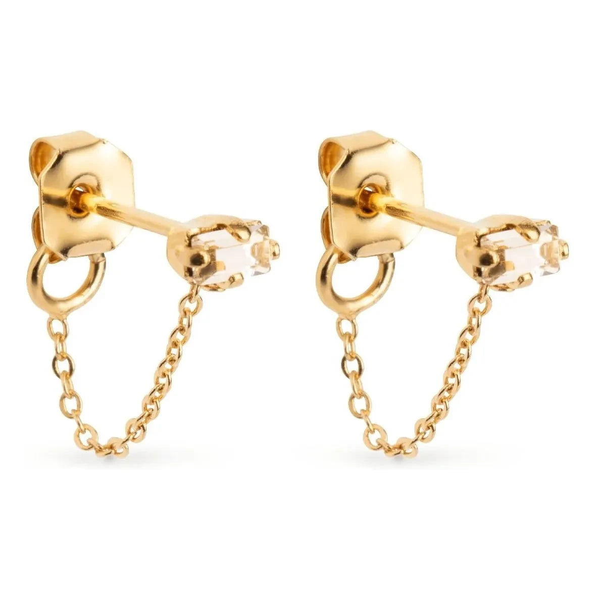 April Please - Blaise Earrings | Champagne