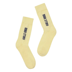 Main Story - Organic cotton socks | Pale yellow