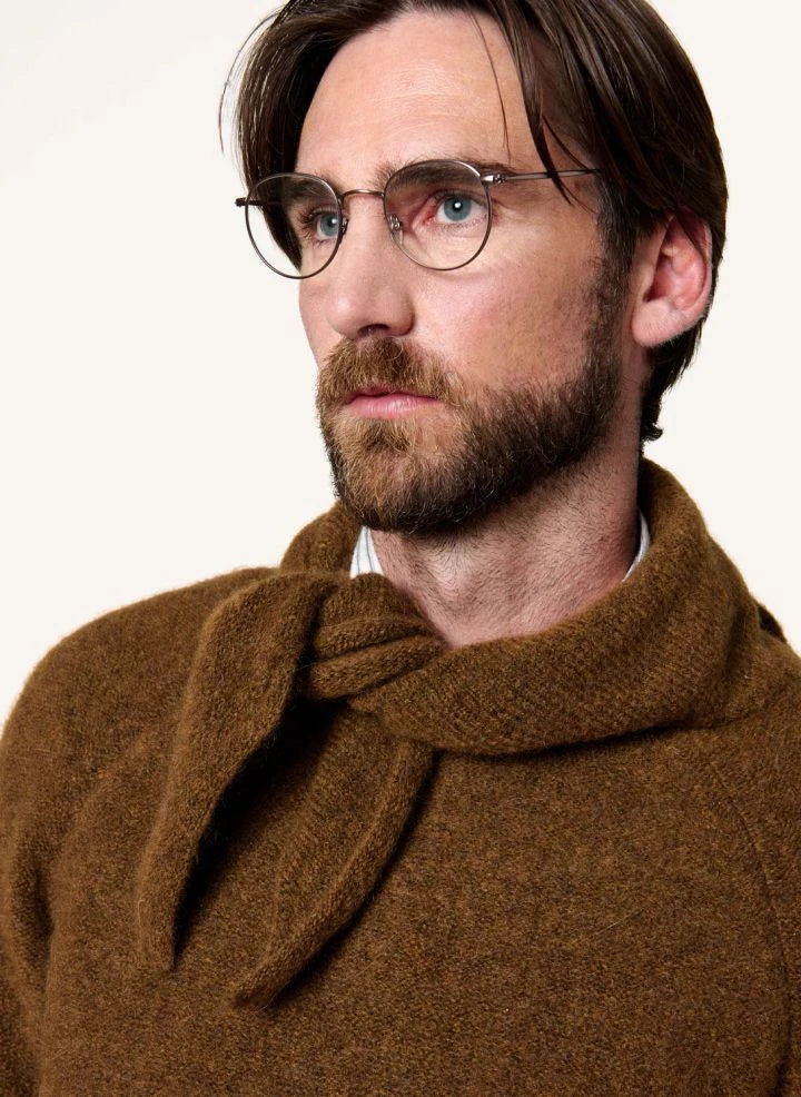 Homecore - Baby Wool Bandana | Brown