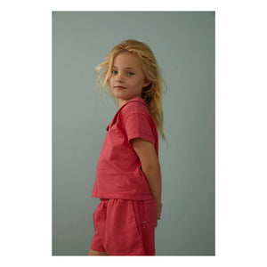 Gray Label - Organic Cotton Elastic Shorts | Fuchsia