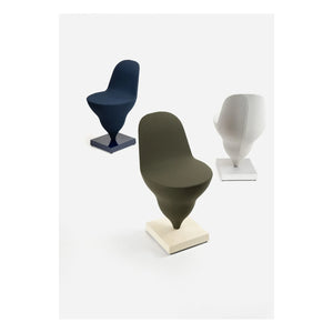 Moustache - Cream-Trimmed Gelato Chair - Jean-Baptiste Fastrez | Khaki
