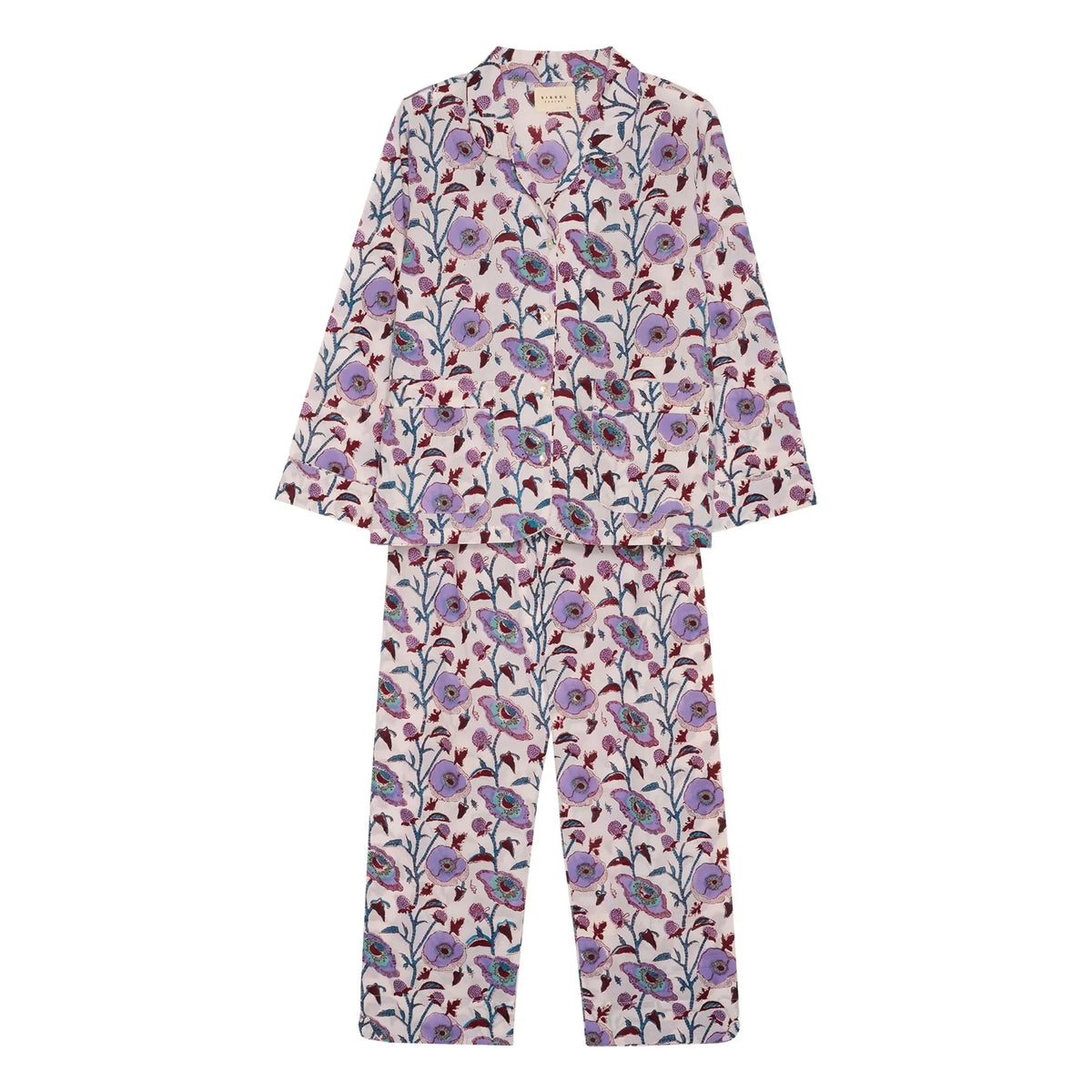 SISSEL EDELBO - Organic Cotton Pajamas | Purple