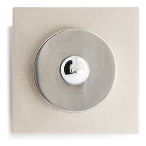 The Socialite Family - Marta wall lamp in cracked ceramic | Cream
