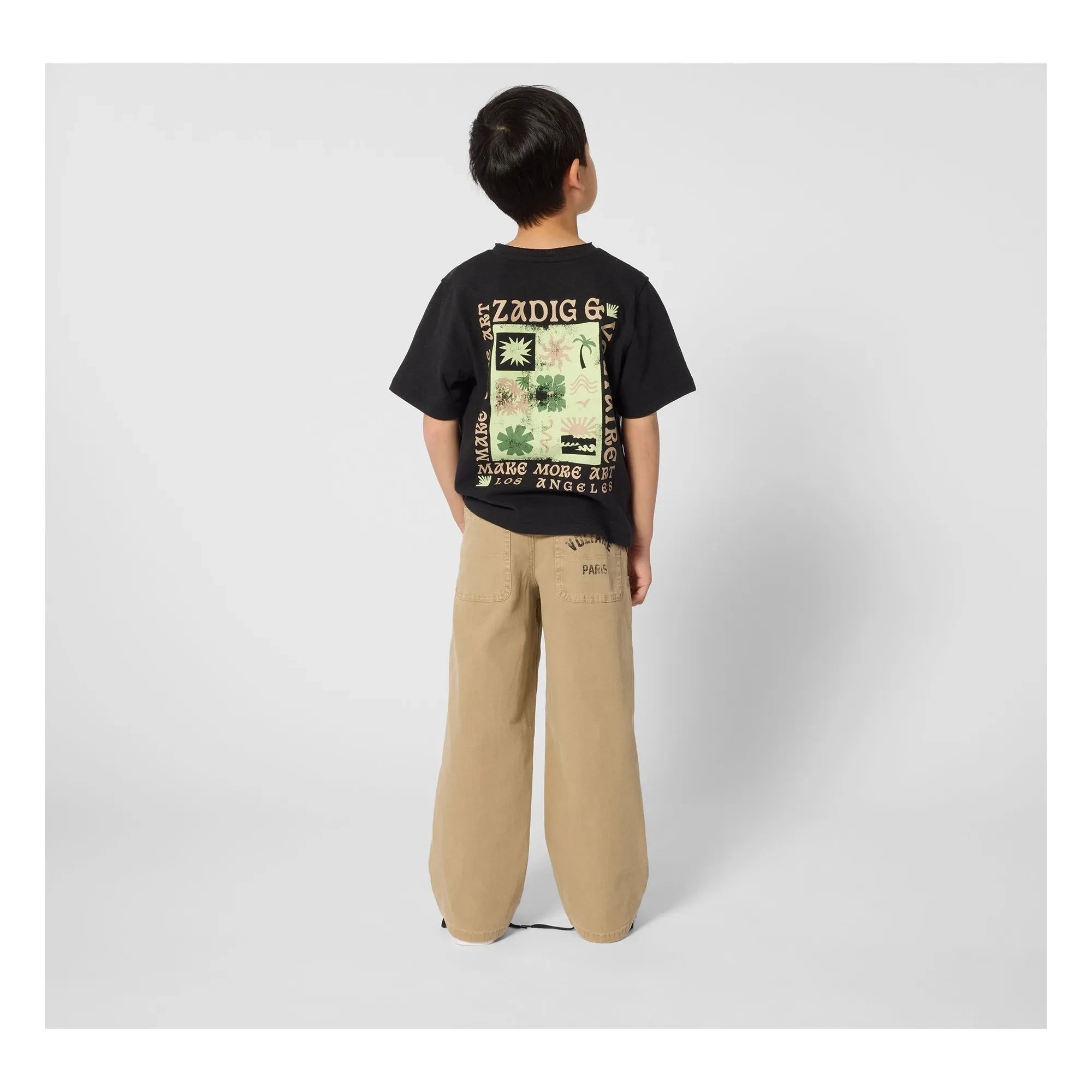 Zadig & Voltaire - Jersey Make More Art T-Shirt | Black