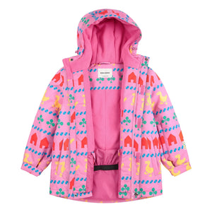 Bobo Choses - Recycled Fiber Ski Jacket | Pink