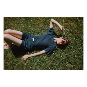 Poudre Organic - Orgeat T-Shirt | Navy