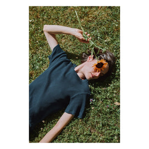 Poudre Organic - Orgeat T-Shirt | Navy