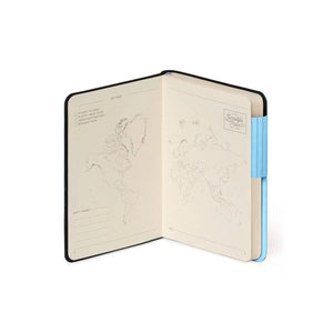 Legami - Defter ile Blank Pages ve Monochrome Yumuşak Kılıf - Aura - My Defter