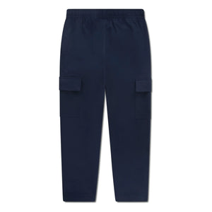 Lacoste - Organic Cotton Drawstring Cargo Pants | Navy Blue