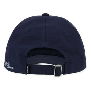 Les Deux - Globe Logo hat | Midnight blue