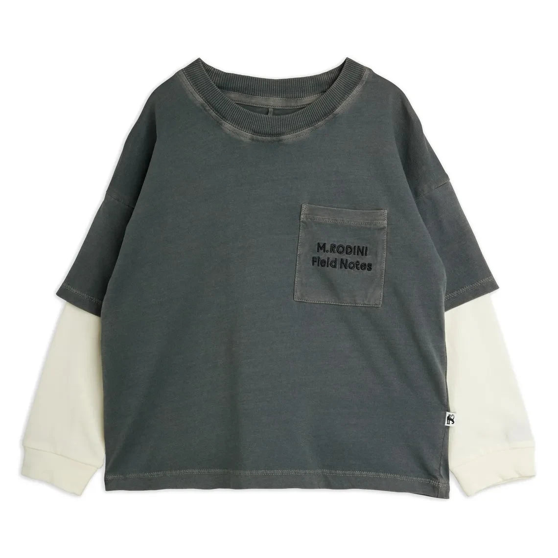 Mini Rodini - M.Rodini Organic Cotton T-Shirt | Grey