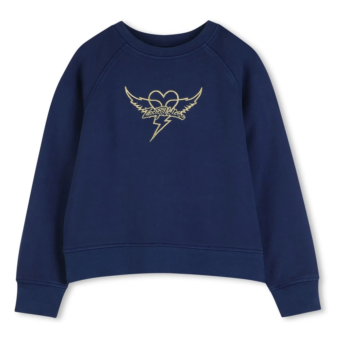Zadig & Voltaire - Sweat Logo Hearts | Gece mavisi