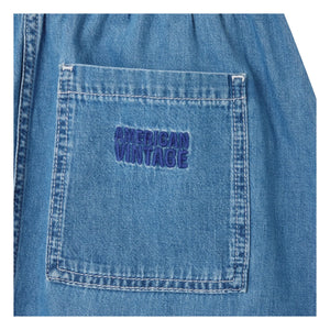 American Vintage - Izeway Cotton Skirt | Blue