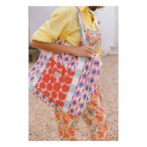 Favorite People - Tote Bag Formaggio Fleuri | Purple