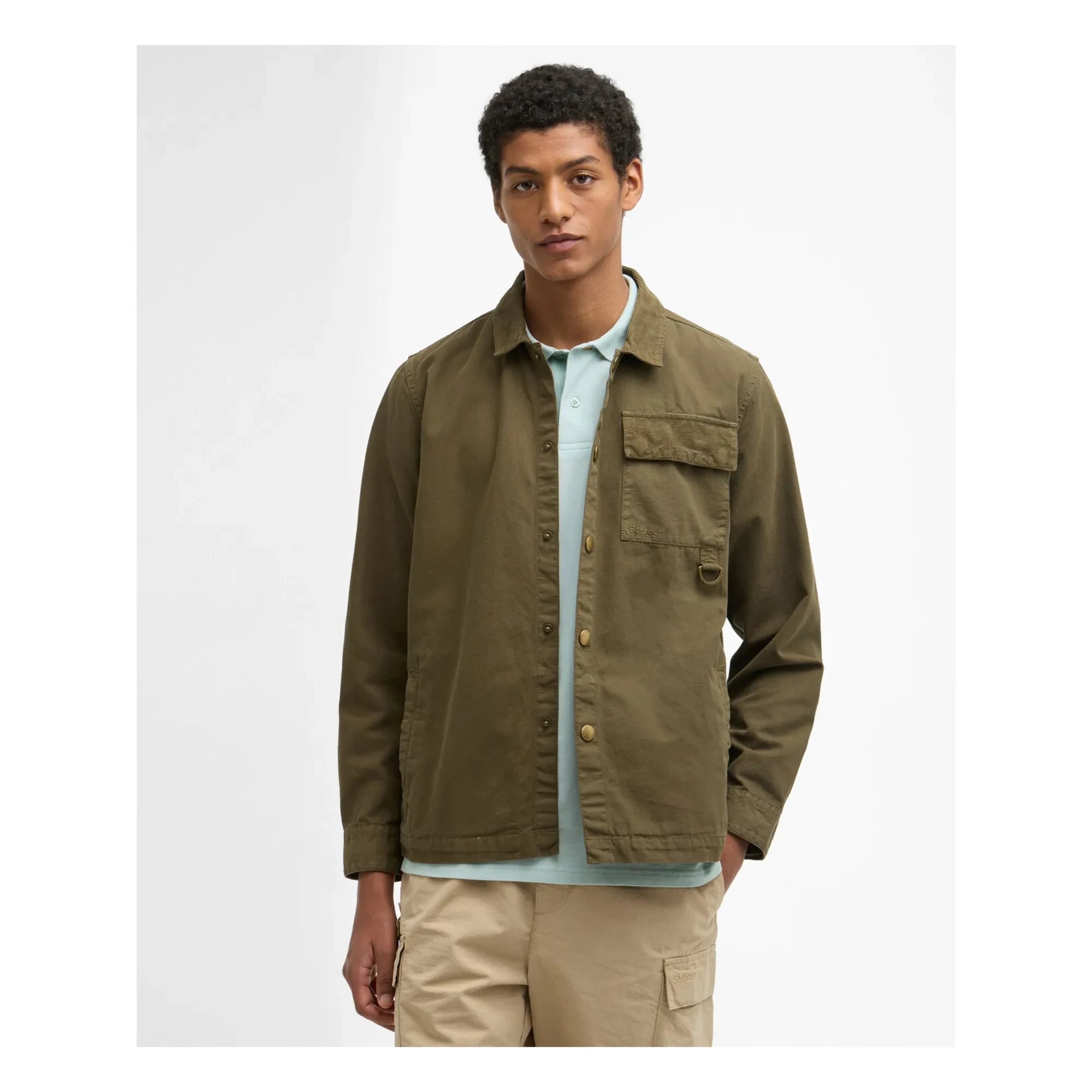 Barbour - Declan Patch Overshirt | Khaki