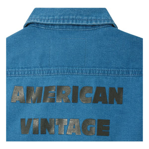 American Vintage - Comow Button Work Jacket | Blue
