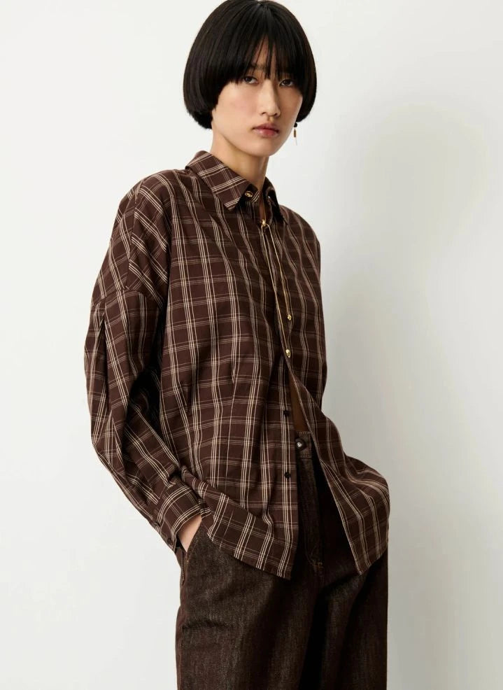Sessùn - Booklyn Cotton Shirt | Mocha