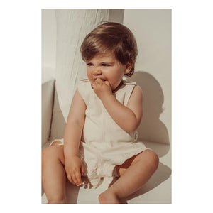 THE LiTTLE POETS - Alice Overalls | Ecru