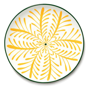 Serax - Baazar dinner plates, Waww La Table - Set of 4 | Yellow