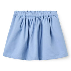 Copenhagen Colors - Organic Cotton Spanish Skirt | Light Blue