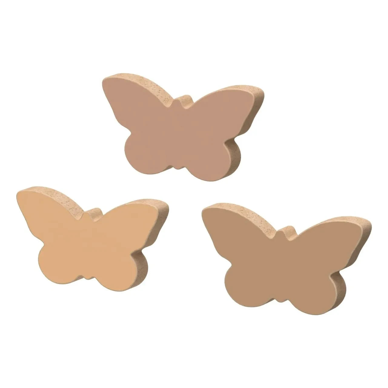 Cam Cam - Butterfly hangers - Set of 3 | Camel