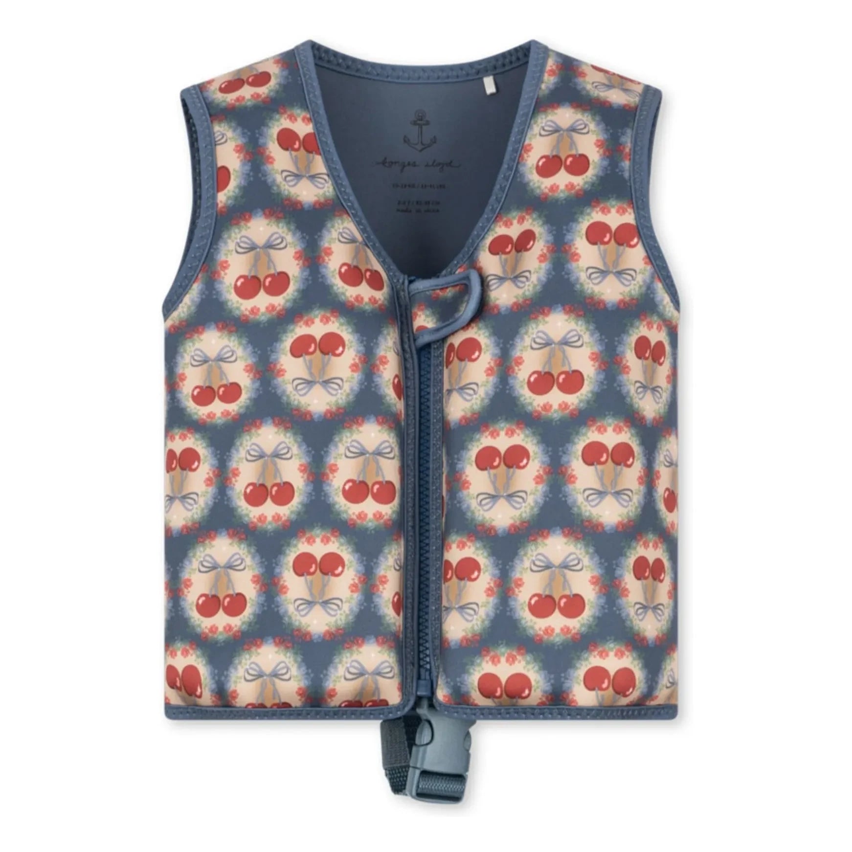 Konges Sløjd - Cherry swim vest | Navy Blue
