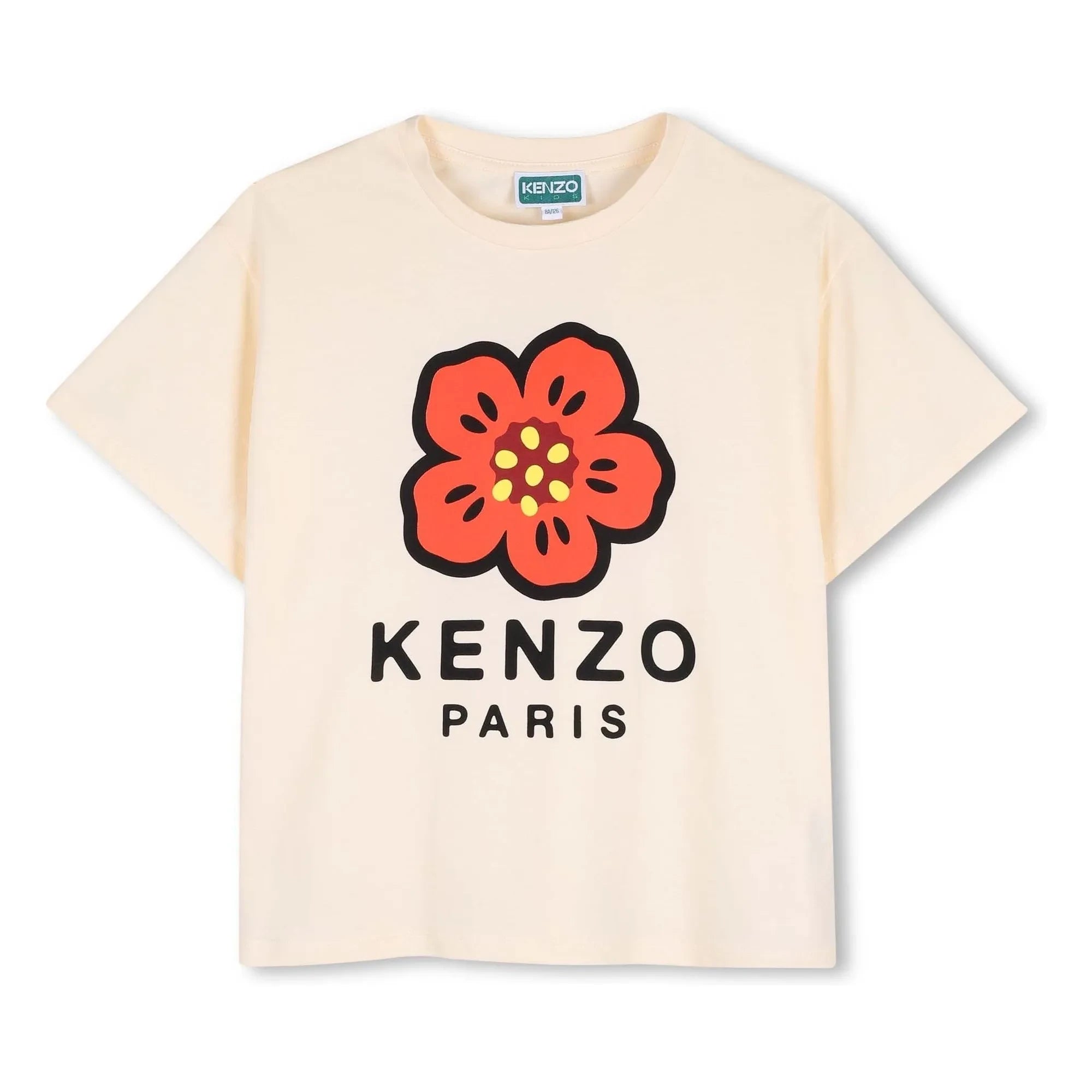 Kenzo - Flower T-Shirt | Ecru