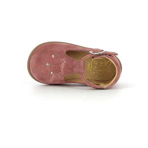 Pom d'Api - Salomé Velvet Sandals | Pink