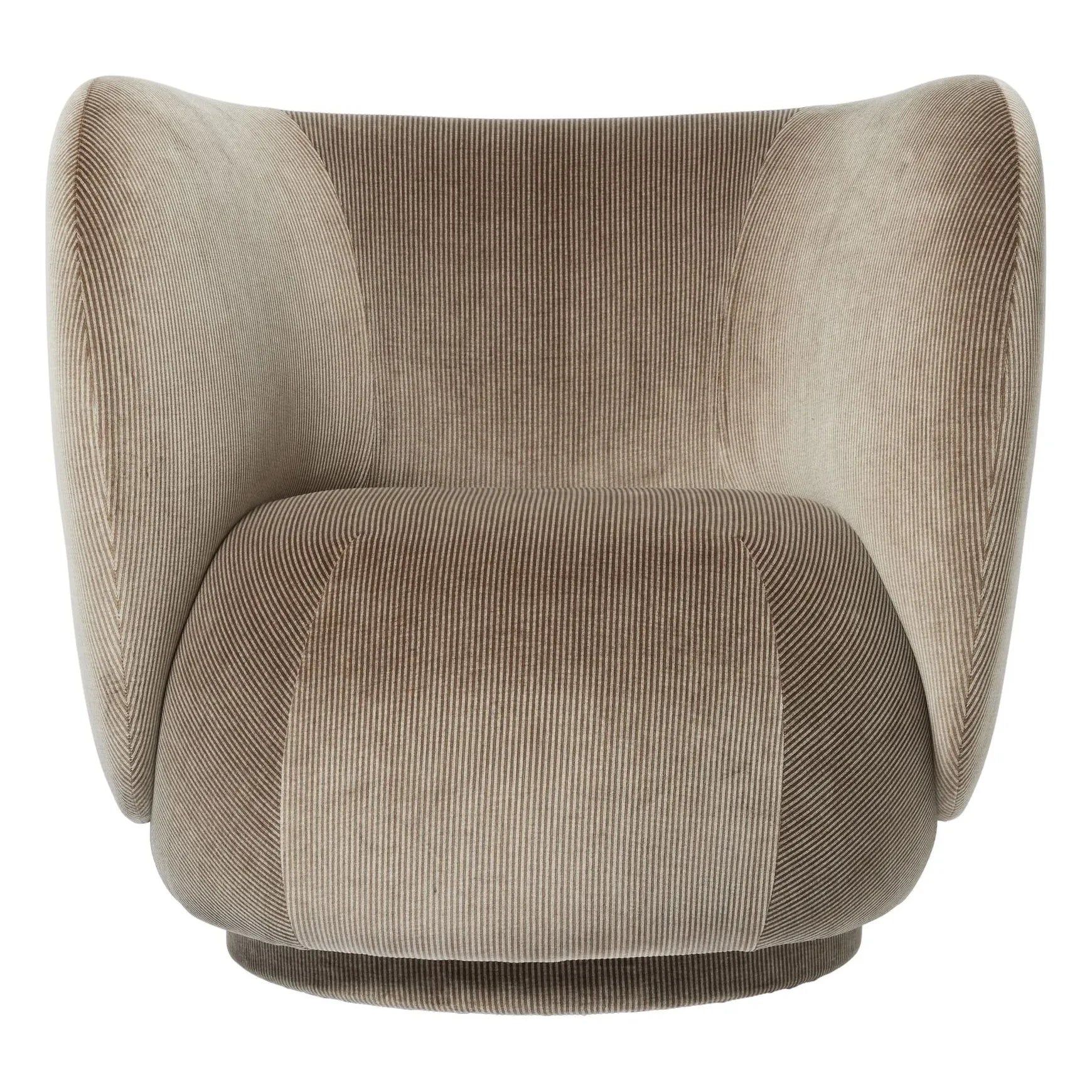Ferm Living - Rico Velvet Armchair | Gray