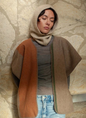 La Méricaine - Mountain Wool Kimono | Camel