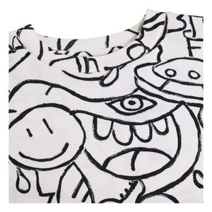 Molo - Rodney Doodles Organic Cotton T-Shirt | White