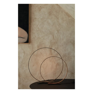 Maison de Vacances - Circle Lamp - Maison de Vacances x Le Deun | Brown