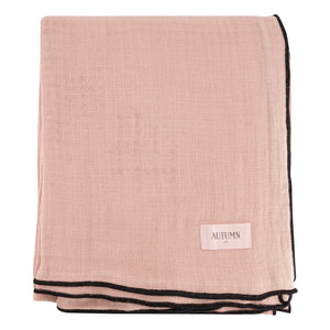 Autumn - Muslin Napkins - Set of 2 | Powder Pink