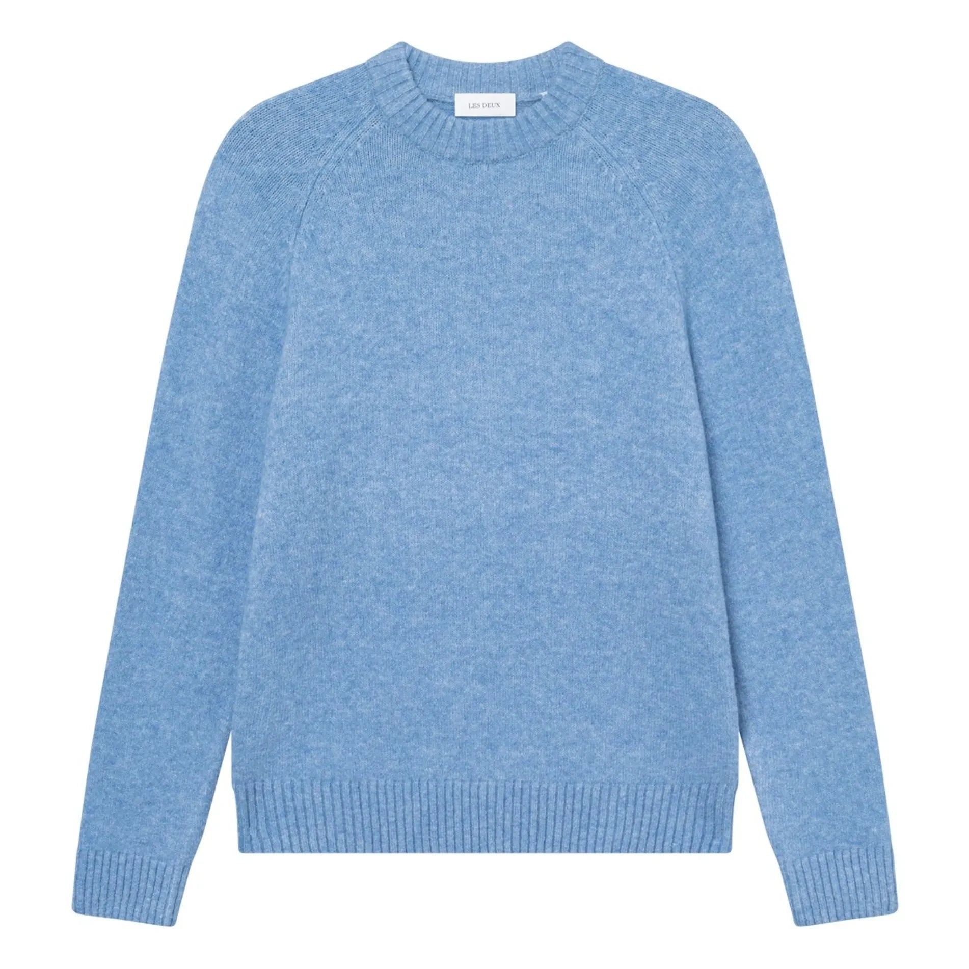 Les Deux - Gilbert Crew Neck Knit Sweater | Blue