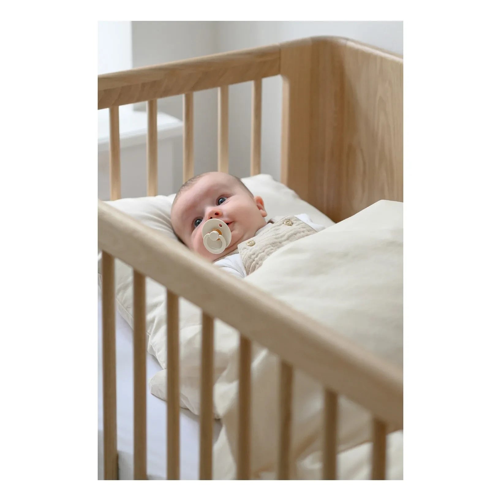 We Are Bitte - Organic cotton fitted sheet | Ecru