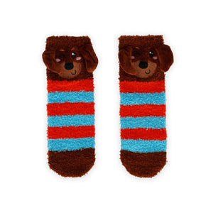 Legami - Non-Slip Dachshund Kids Socks - A Perfect Match!