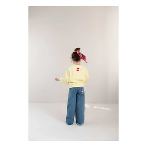 Jenest - Tammie organic cotton sweatshirt | Pale yellow