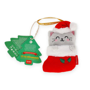 Legami - Plush Toy Christmas Decoration - Kitty - Oh-Oh-Ohrnaments