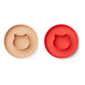 Liewood - Gordon Plates - Set of 2 | Red