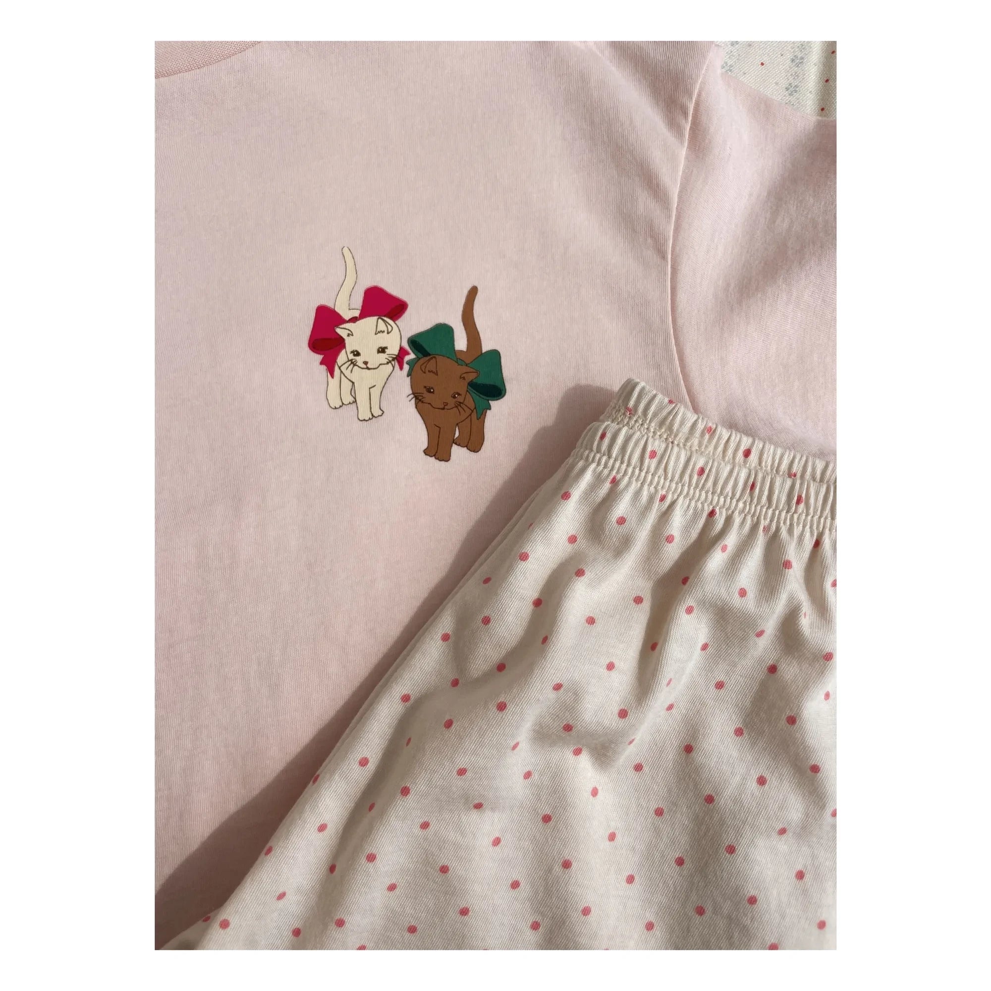 Konges Sløjd - T-shirt and shorts set Famo Chats Organic Cotton | Pale Pink