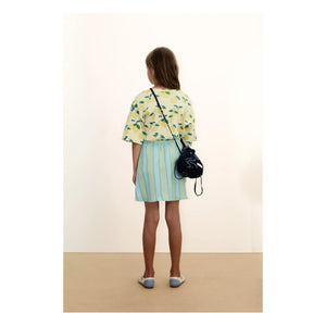 Tinycottons - Striped Linen Skirt | Green