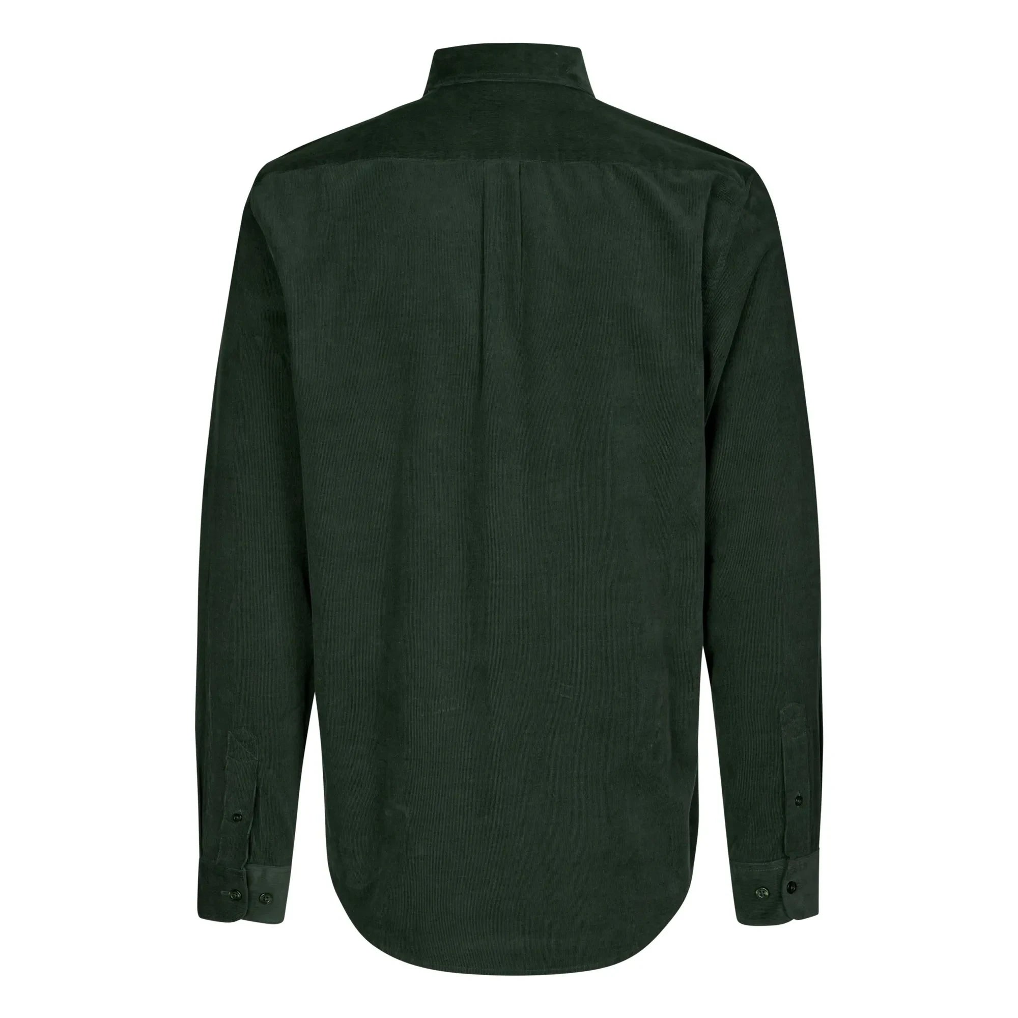 Samsoe Samsoe - Saliam NX organic cotton shirt | Dark green