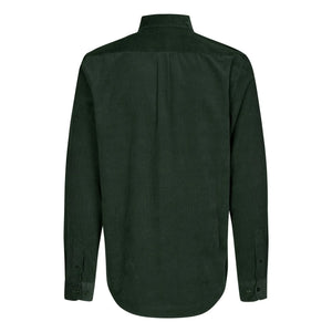 Samsoe Samsoe - Saliam NX organic cotton shirt | Dark green