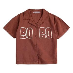 Bobo Choses - Bobo Organic Cotton Shirt | Brown