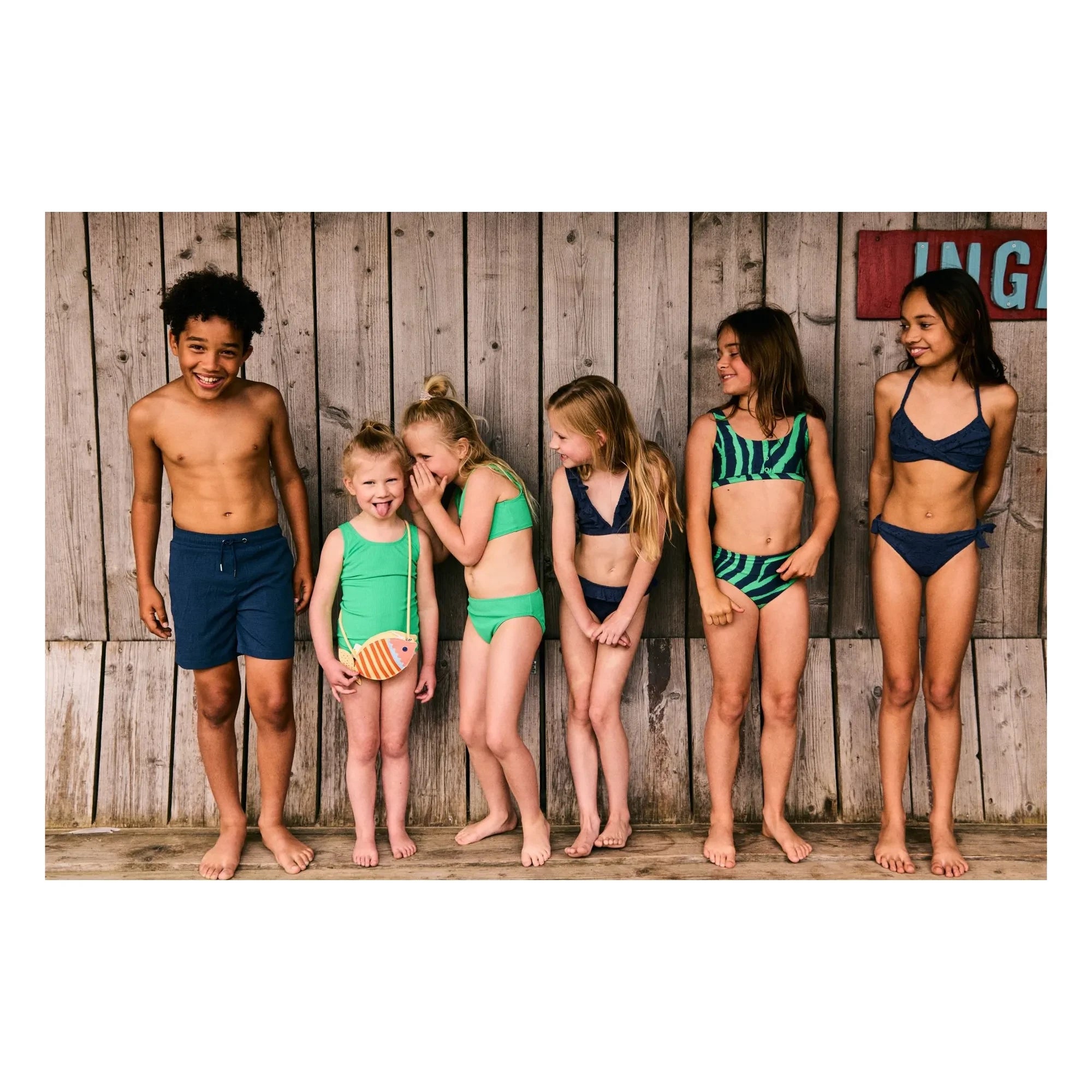 Beachlife - Uni Textured Swim Shorts | Midnight blue