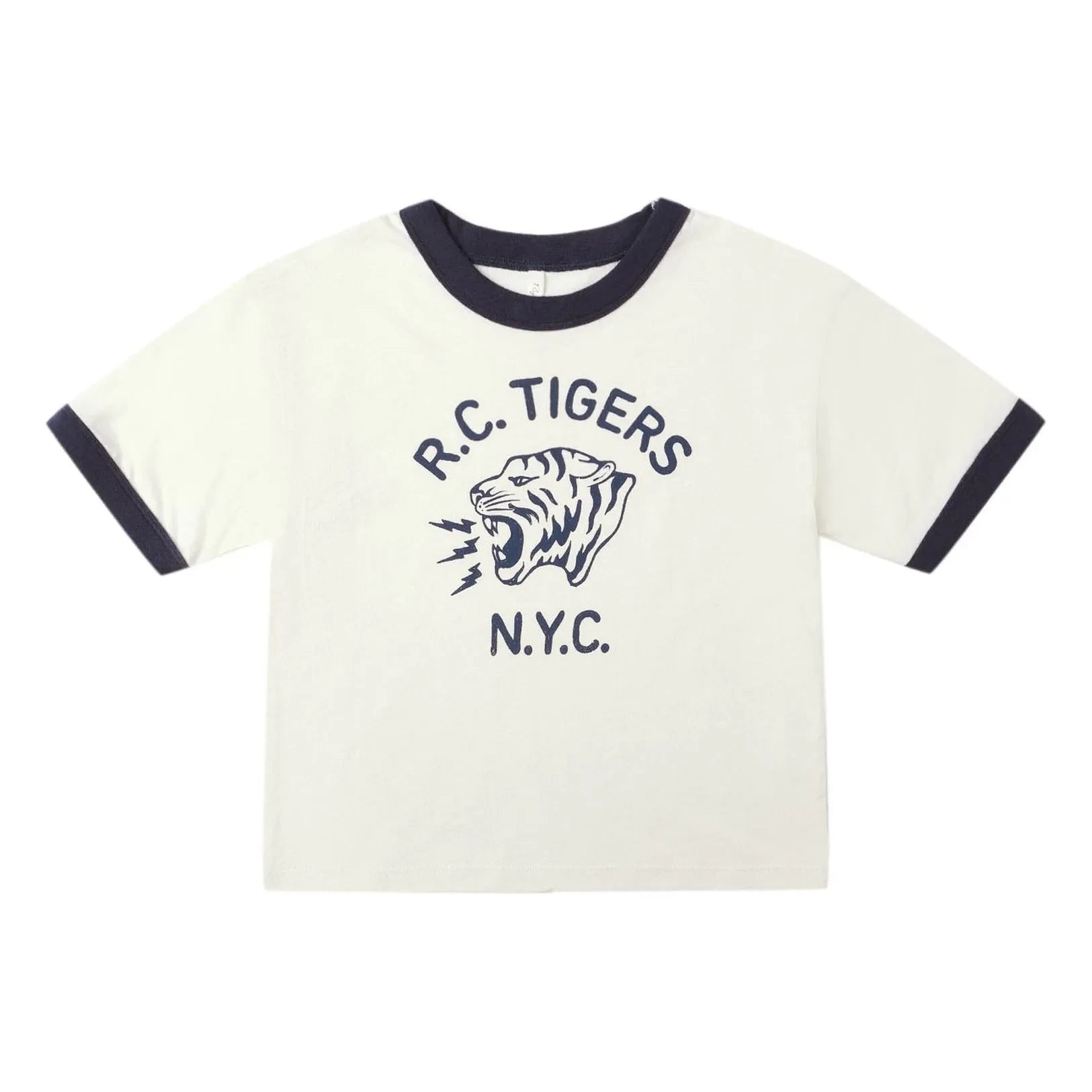 Rylee + Cru - Ringer Tigers Mini T-Shirt | Ivory